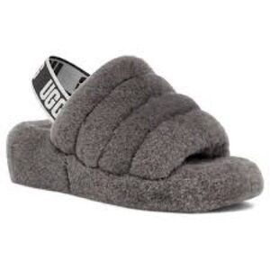 UGG Fluff Yeah Slide Grey